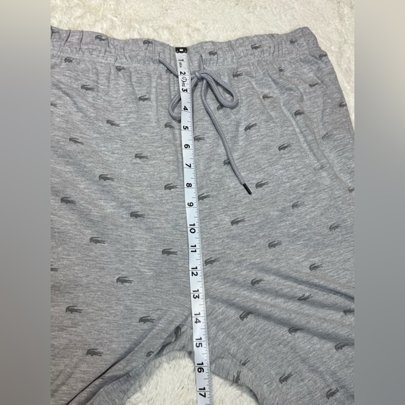 LACOSTE 🐊 size large gray sleep pants - Picture 6 of 9